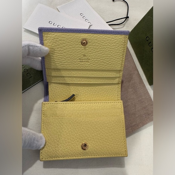 SOLD‼️GUCCI Limited Edition GG Marmont Bifold Wallet RARE - Picture 8 of 17
